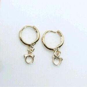 MICKEY Petit Drop Hoops Earrings